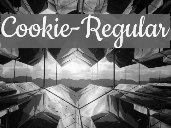 Cookie-Regular Font examples