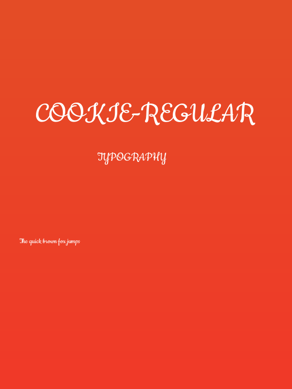 Cookie-Regular Poster