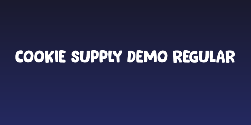 Cookie Supply DEMO Regular Social Header