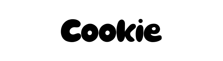 Cookie  フリーフォントのダウンロード