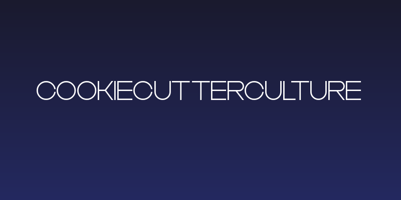CookieCutterCulture Social Header