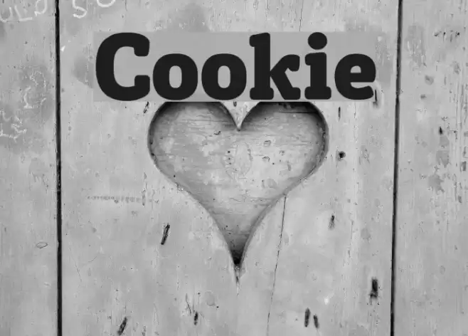 Cookie Font examples