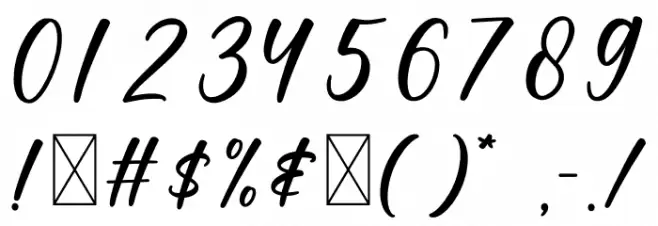 Cookies Cream Font OTHER CHARS