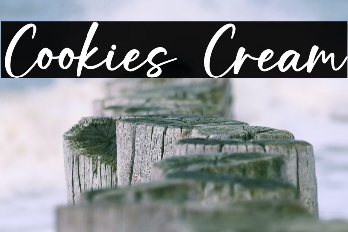 Cookies Cream Example 1