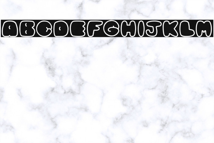 Cookies Lover Empty Font examples