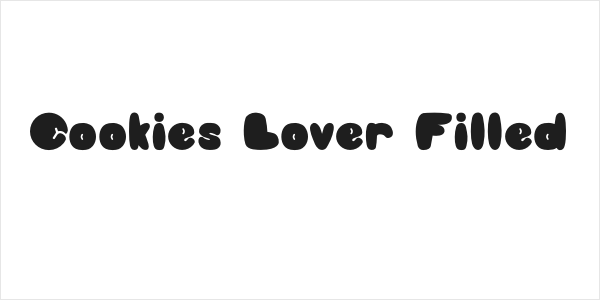 Cookies Lover Filled Logo
