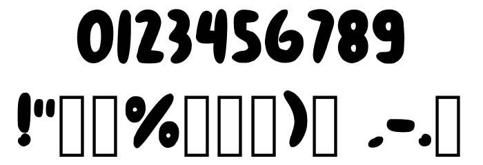 Cookies Roma Regular Font OTHER CHARS