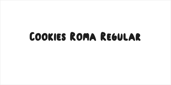 Cookies Roma Regular Logo