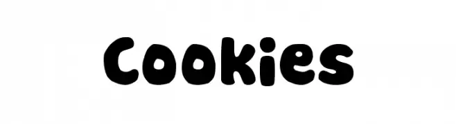 Cookies  フリーフォントのダウンロード