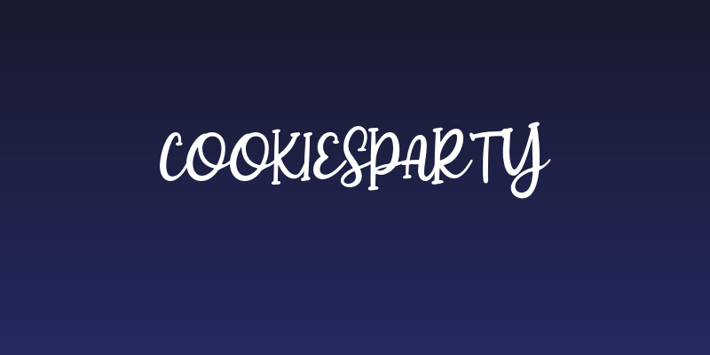CookiesParty Social Header