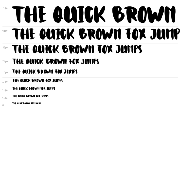 CookiesSweet-Regular Waterfall