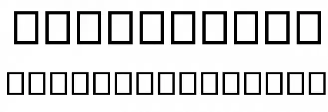 CookiesandcreamExtras Font Alte caractere