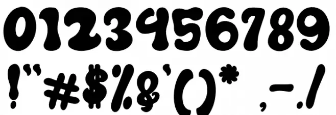 Cookiesbold Font OTHER CHARS