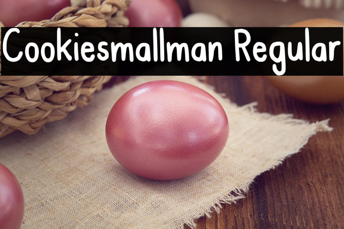 Cookiesmallman Regular Example 1