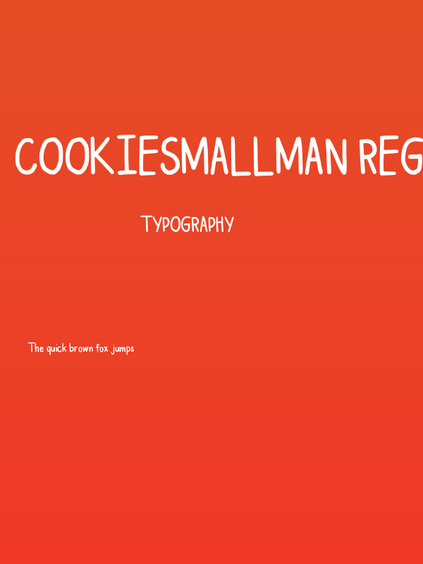 Cookiesmallman Regular Poster