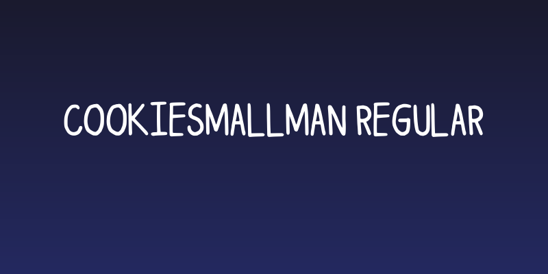 Cookiesmallman Regular Social Header