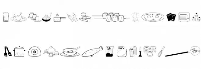 Cooking Set Polices MINUSCULES