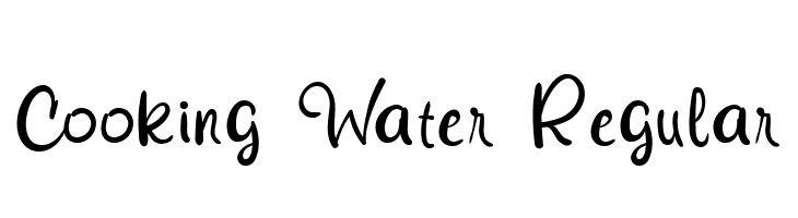 Cooking Water Regular  لخطوط تنزيل