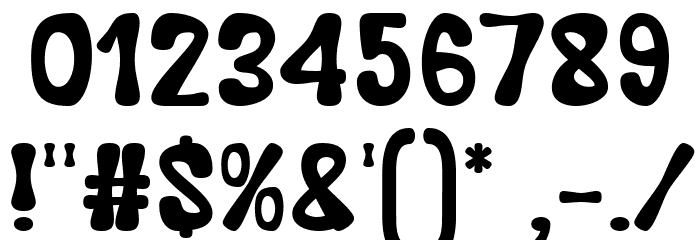 Cookiss Font OTHER CHARS