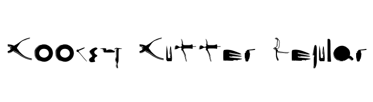Cooksy Cutter Regular  font caratteri gratis