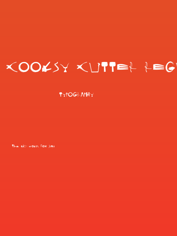 Cooksy Cutter Regular Poster