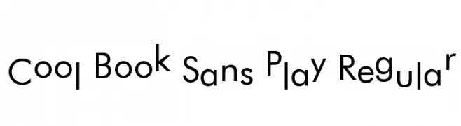 Cool Book Sans Play Regular  baixar fontes gratis