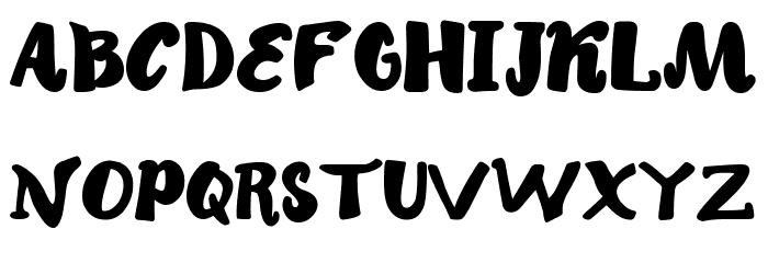 Cool Brotherhood Font UPPERCASE