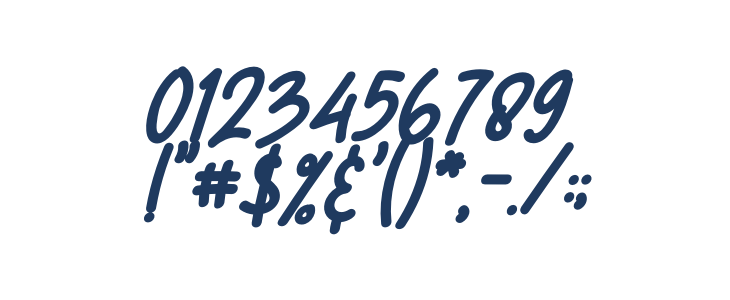 Cool Cat Italic Other Characters