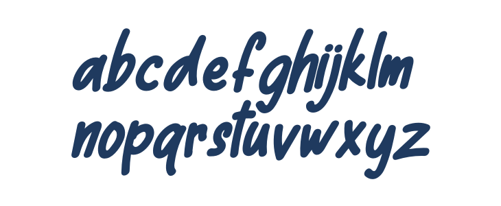 Cool Cat Italic Lowercase