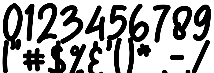 Cool Cat Font OTHER CHARS