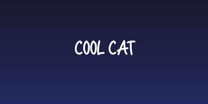 Cool Cat Social Header