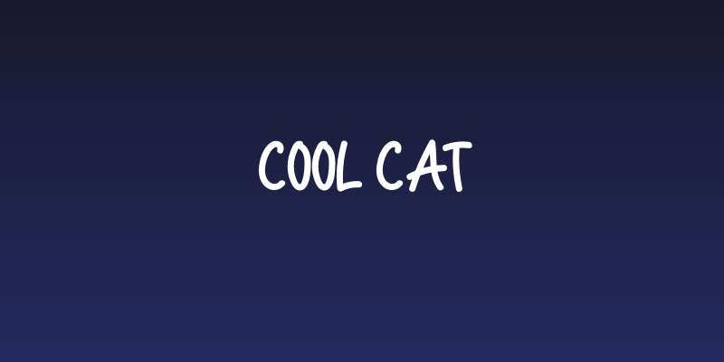 Cool Cat Social Header