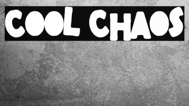 Cool Chaos Font examples