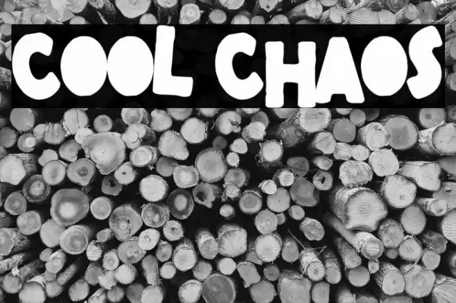 Cool Chaos Font examples