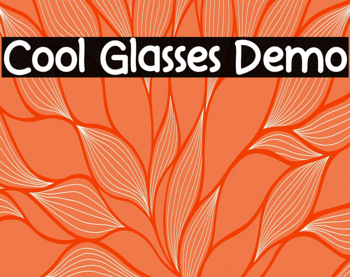Cool Glasses Demo Example 3
