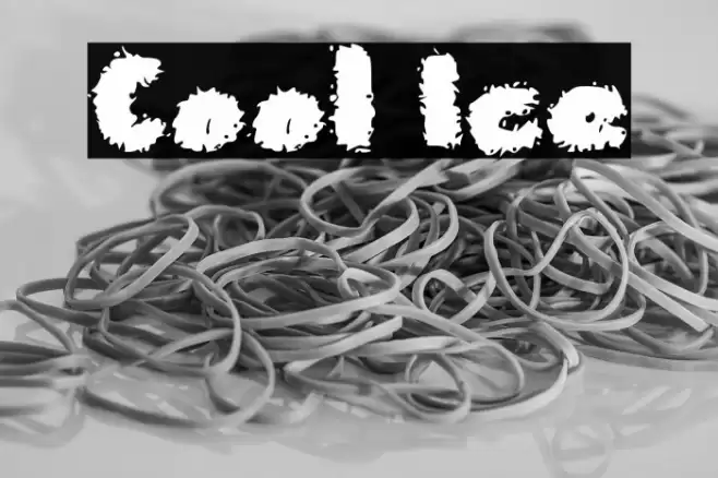 Cool Ice Font examples