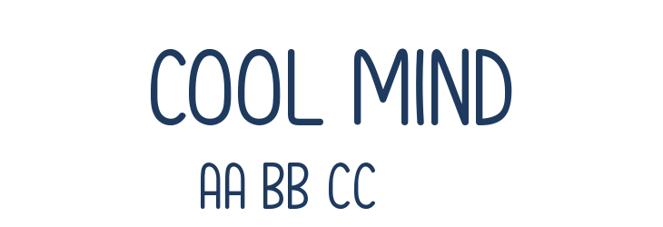 Cool Mind Font Preview