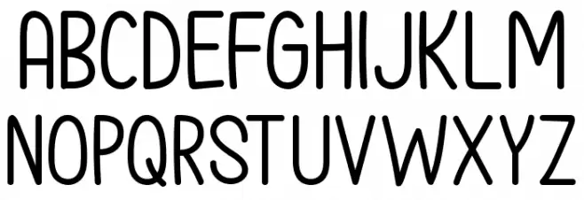 Cool Mind Font LOWERCASE