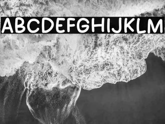 Cool School Font examples