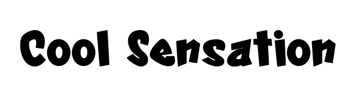 Cool Sensation  font caratteri gratis