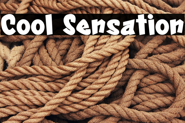 Cool Sensation Example 1