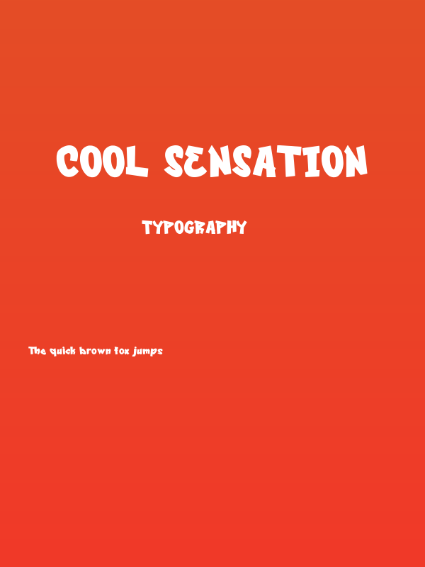 Cool Sensation Poster