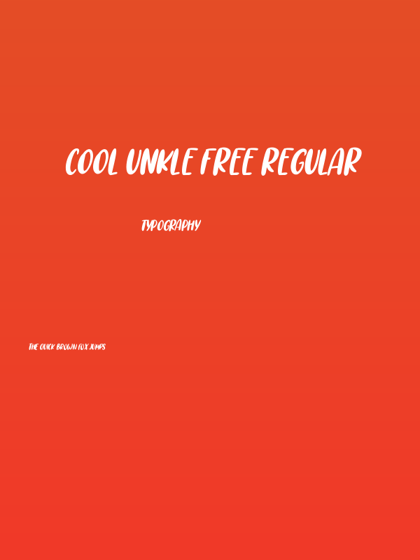 Cool Unkle Free Regular Poster