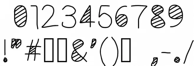 Cool Font OTHER CHARS