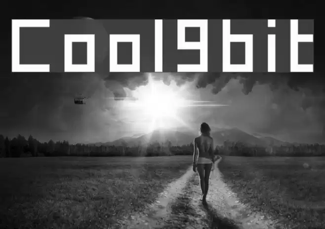 Cool9bit Font examples