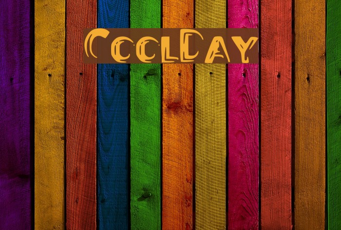 CoolDay Font examples