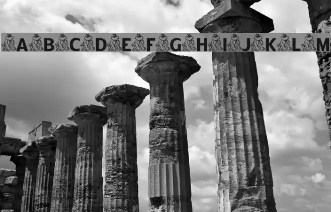 CoolFatCat Font examples