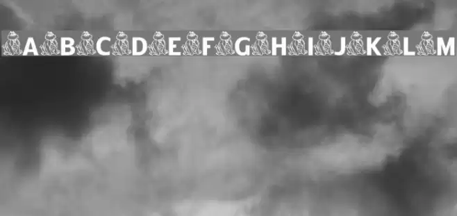 CoolFatCat Font examples