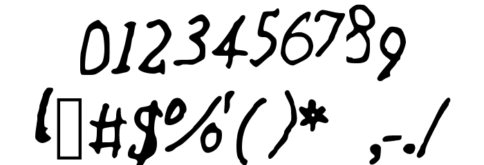 CoolFont Font OTHER CHARS