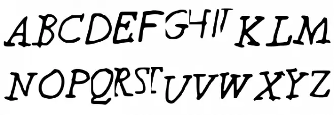 CoolFont Шрифта ВЕРХНИЙ